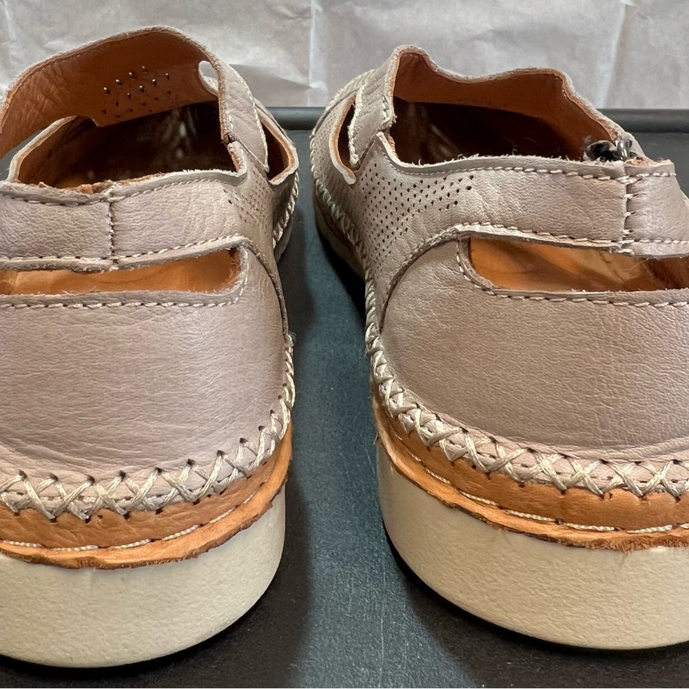 Coldwater Creek Taupe Perforated Loafers - Picture 7 of 11
